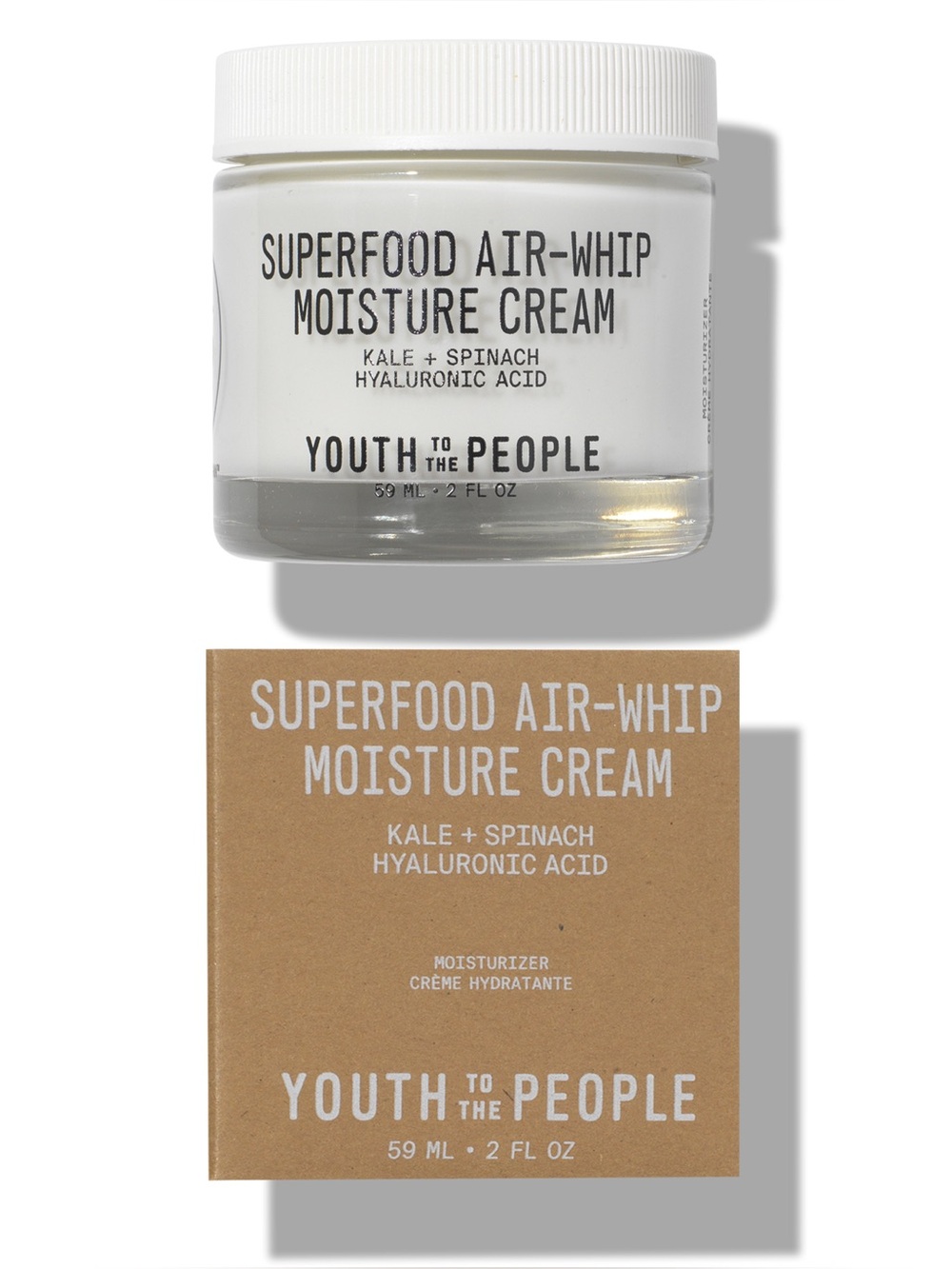 YOUTH TO THE PEOPLE Superfood Air-Whip Moisture Cream 2fl Oz BNWT IN BOX